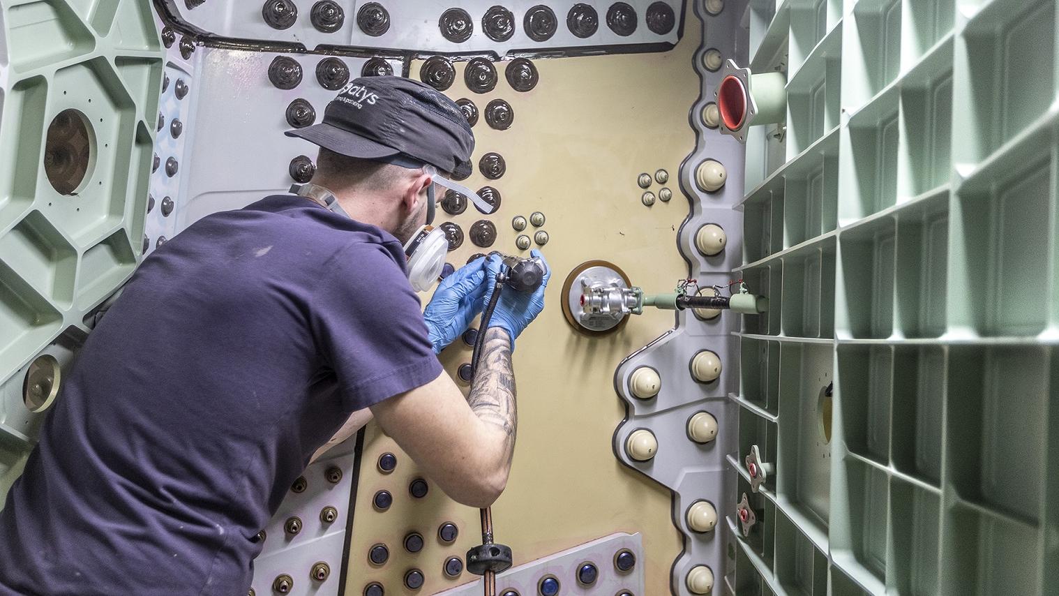 Image d'illustration du métier Étancheur Aéronautique